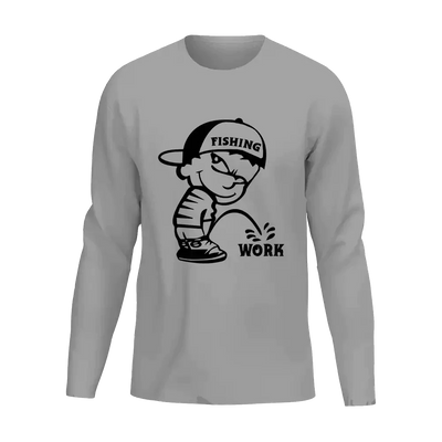 Fishing And Work Men Long Sleeve Shirt
