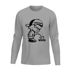 Fishing And Work Men Long Sleeve Shirt